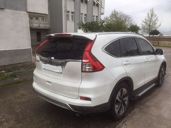 Honda Cr-V(2013-) Uyumlu Spoiler Cam Üstü Boyasız