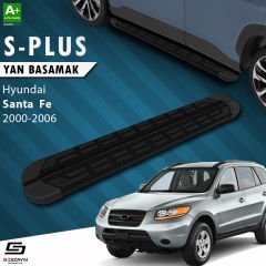 S-Dizayn Hyundai Santa Fe S-Plus Siyah Yan Basamak 163 Cm 2000-2006