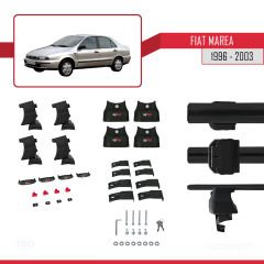 Fiat Marea 1996-2003 Arası ile uyumlu ACE-4 Ara Atkı Tavan Barı SİYAH