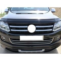 Volkswagen Amarok Uyumlu Krom Ön Tampon Çıtası 2010-2016 Arası 3 Parça