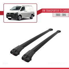 Volkswagen Transporter (T5) 2003-2015 Arası ile uyumlu ACE-1 Ara Atkı Tavan Barı SİYAH