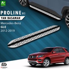 S-Dizayn Mercedes GLE W166 OEM Still Pro V1 Aluminyum Yan Basamak 193 Cm 2012-2019
