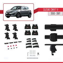 Suzuki Swift V 2013-2017 Arası ile uyumlu ACE-4 Ara Atkı Tavan Barı SİYAH