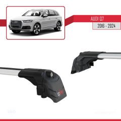 Audi Q7 (4M) 2016 ve Sonrası ile uyumlu ACE-2 Ara Atkı Tavan Barı GRİ