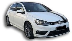 Volkswagen Golf Uyumlu 7-7,5 Serisi (2012-2020) R Model Marşpiyel Seti (Plastik)