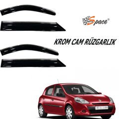 Krom Cam Rüzgarlığı Renault Clio D 2010-2011 / Caru407