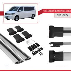 Volkswagen Transporter (T6) 2015 ve Sonrası ile Uyumlu FLY Model Ara Atkı Tavan Barı GRİ