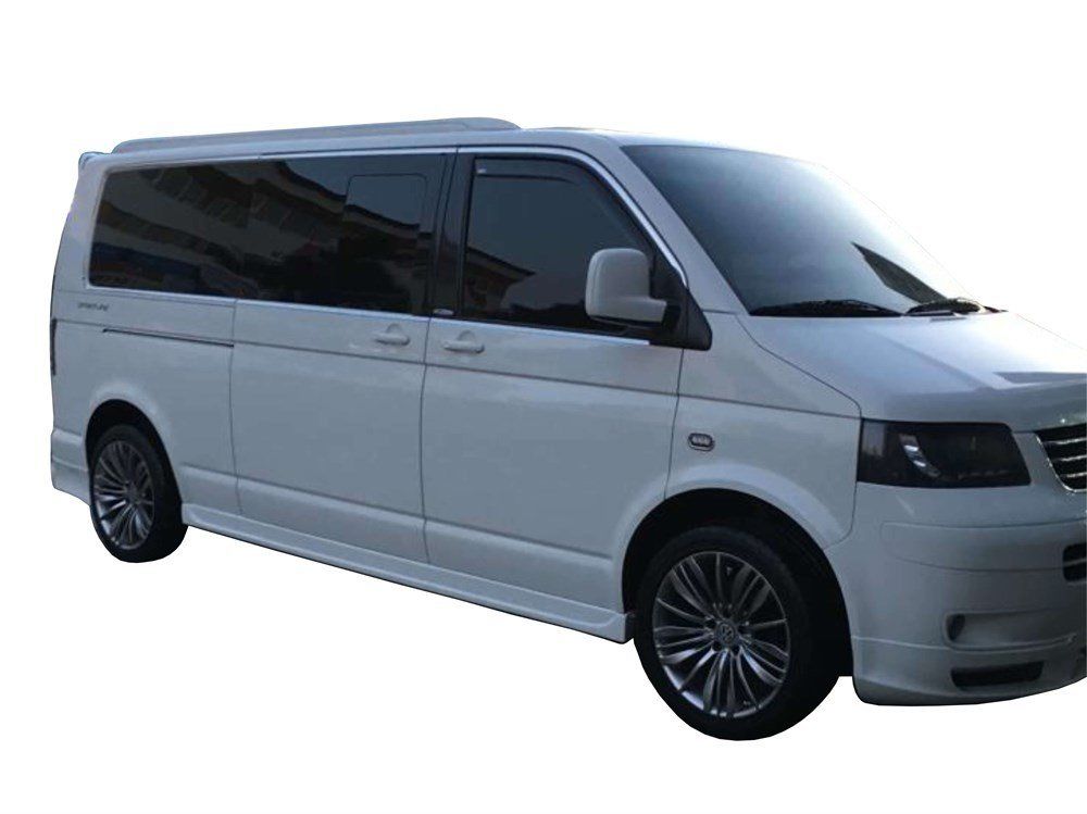 Volkswagen Multivan Uyumlu T5.5 Portbagaj  2 Parça Fiber 2010 Ve Sonrası