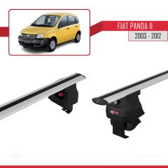 Fiat Panda II (169) 2003-2012 Arası ile uyumlu ACE-4 Ara Atkı Tavan Barı GRİ