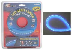 Ledli Şerit Lamba 12V Mavi (30Cm) / Laak152-2