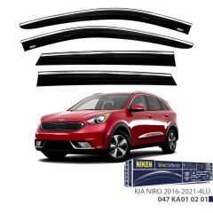 Kia Niro Uyumlu Kromlu Cam Rüzgarlığı 4Lü 2016-2021 Parça