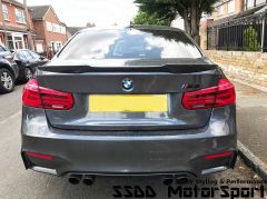 Bmw 3 Uyumlu Serisi F30-F80 M4 Style Spoiler (Plastik) (2012-2018)