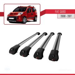 Fiat Qubo 2008-2017 Arası ile uyumlu ACE-1 Ara Atkı Tavan Barı GRİ 4 ADET BAR