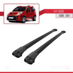 Fiat Qubo 2008-2017 Arası ile uyumlu ACE-1 Ara Atkı Tavan Barı SİYAH