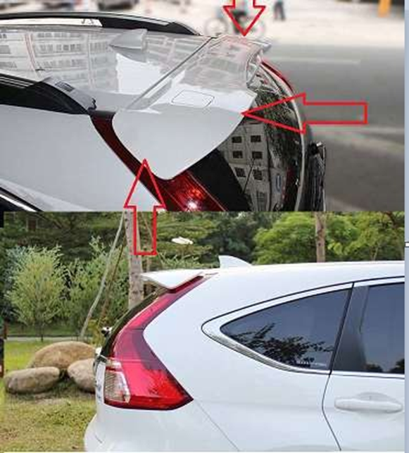 Honda Cr-V Uyumlu 2013 Sonrası Spoiler (Beyaz) Parça