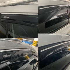 Krom Cam Rüzgarlığı Honda Civic 2001-2005  4'Lü/ Caru427