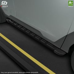 S-Dizayn Renault Captur S-Plus Siyah Yan Basamak 173 Cm 2013-2020