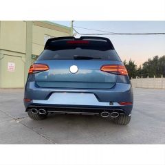 Volkswagen Golf Uyumlu 7 Mk7 2012-2018 Arka Tampon R