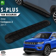 S-Dizayn Jeep Compass 2 S-Plus Siyah Yan Basamak 173 Cm Etekli 2017 Üzeri