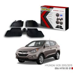 Hyundai Ix35 2010-2015 için Uyumlu 3D Paspas