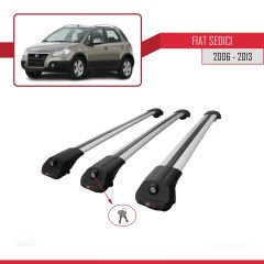 Fiat Sedici 2006-2013 Arası ile uyumlu ACE-1 Ara Atkı Tavan Barı GRİ 3 ADET BAR