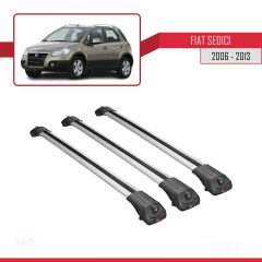 Fiat Sedici 2006-2013 Arası ile uyumlu ACE-1 Ara Atkı Tavan Barı GRİ 3 ADET BAR