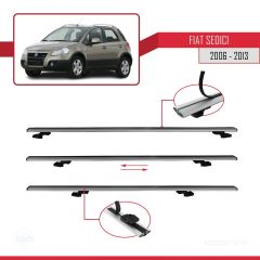 Fiat Sedici 2006-2013 Arası ile uyumlu Basic Model Ara Atkı Tavan Barı GRİ 3 ADET