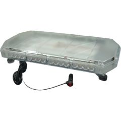 Ledli Oval İkaz Lambası Sarı 40 Led 24V /Laık100-24