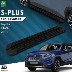 S-Dizayn Toyota RAV 4 5 S-Plus Siyah Yan Basamak 173 Cm 2018 Üzeri