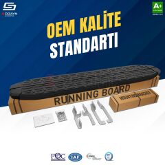 S-Dizayn BYD Seal U Evo Siyah Yan Basamak 193 Cm 2022 Üzeri A+ Kalite