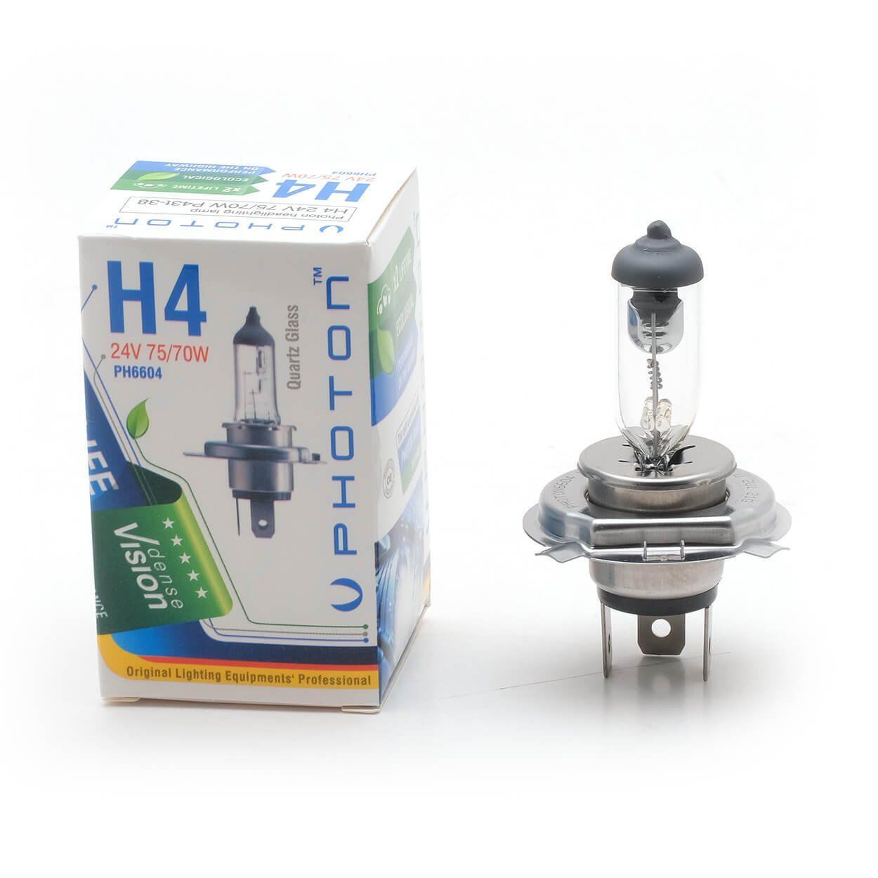 H4 24V Uyumlu 75/70W Standart Halojen