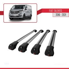 Fiat Talento 2016-2021 Arası ile uyumlu ACE-1 Ara Atkı Tavan Barı GRİ 4 ADET BAR