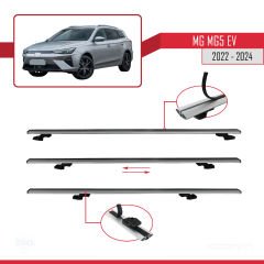 MG MG5 EV 2022 ve sonrası ile uyumlu Basic Model Ara Atkı Tavan Barı GRİ 3 ADET