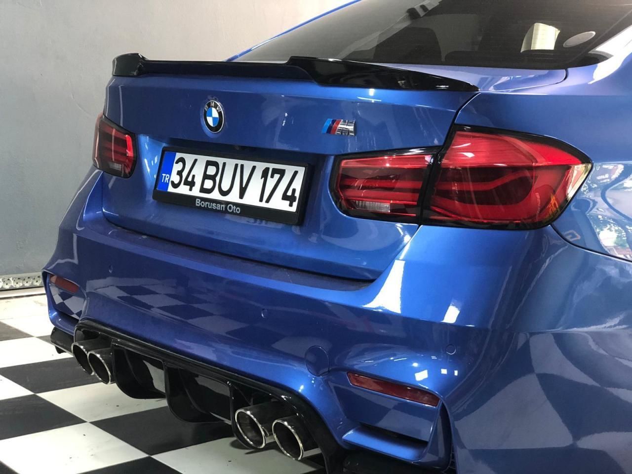 Bmw M3 Uyumlu 43435 F80 Vorsteiner Difüzör