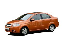 Chevrolet Aveo Uyumlu Sedan Krom Cam Çıtası 4 Parça 2006-2010