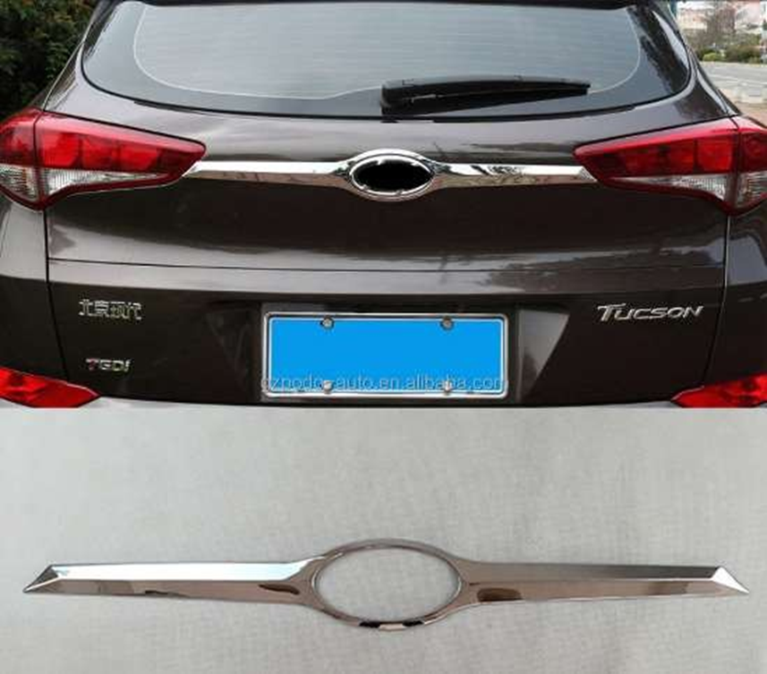 Hyundai Tucson Uyumlu 2015 2018 Bagaj Çıtası Krom Parça