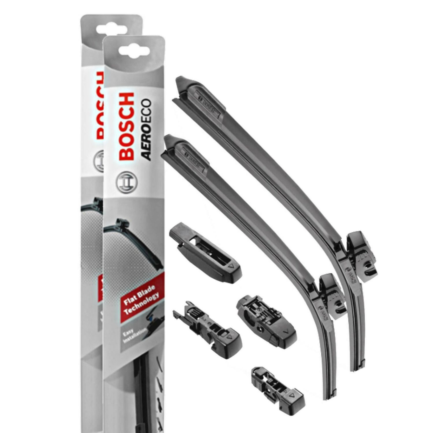 Bosch AeroEco Serisi Citroen Nemo Silecek Takımı 2008-2017 Plus Muz Tip Silecek