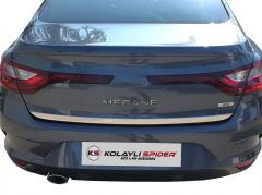 Renault Megane Uyumlu 4 Sedan Bagaj Alt Çıta Krom 2017 Ve Sonrası