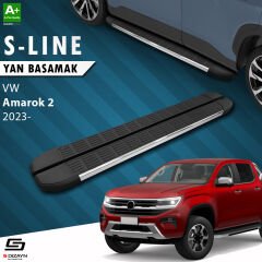 S-Dizayn VW Amarok 2 S-Line Krom Yan Basamak 203 Cm 2023 Üzeri A+ Kalite