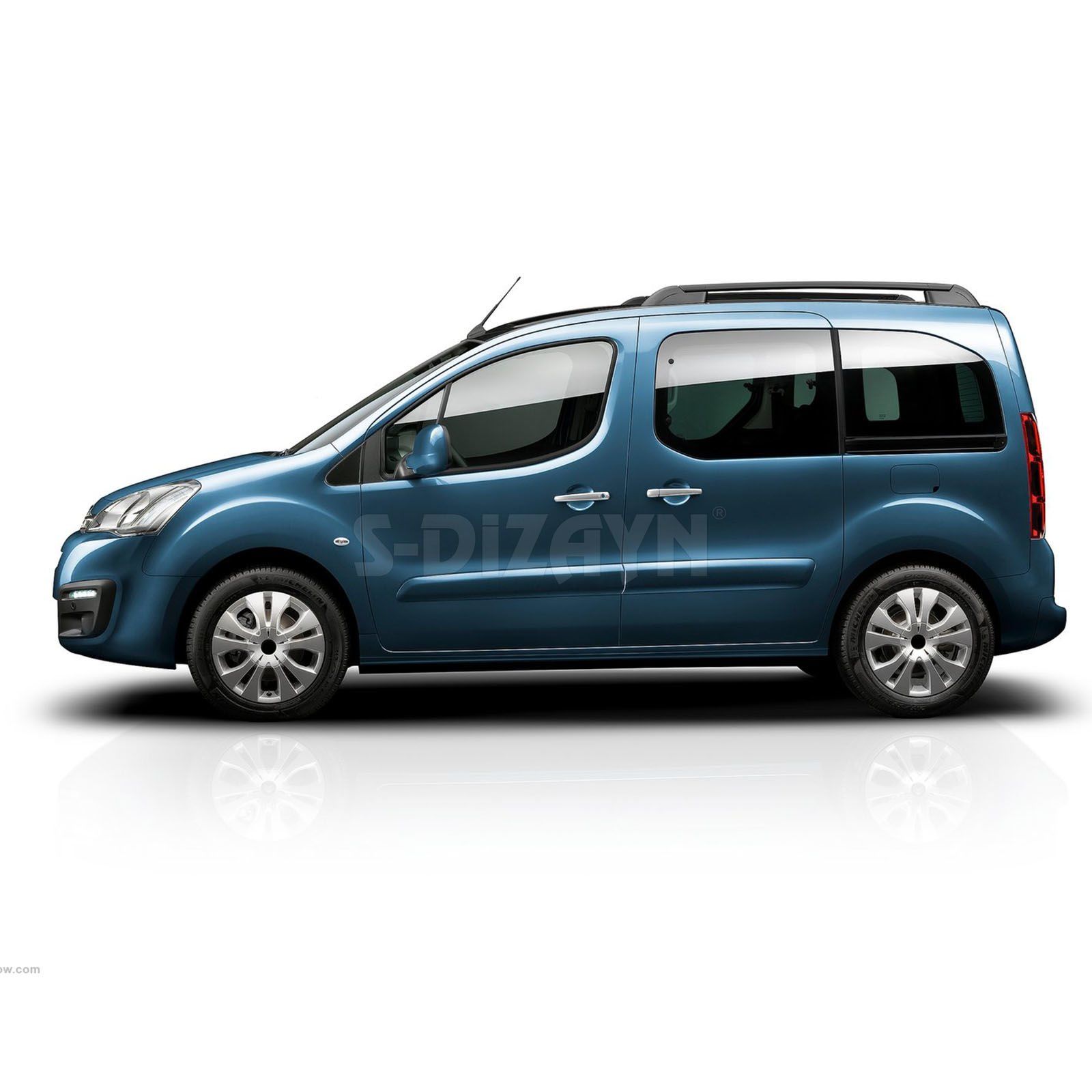 Citroen Berlingo Uyumlu Krom Kapı Kolu 4 Kapı 2008-2018