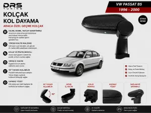 Volkswagen Passat B5 1996 - 2000 Kolçak Kol Dayama Siyah
