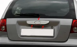 Hyundai Uyumlu Getz 2002 - 2011 Krom Arka Bagaj Çıtası