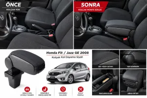 Honda Fit / Jazz GE 2008 Kolçak Kol Dayama Siyah