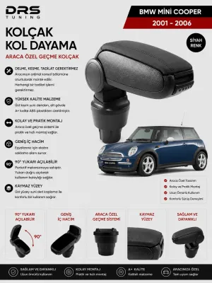 Mini Cooper 2001 - 2006 Kolçak Kol Dayama Siyah