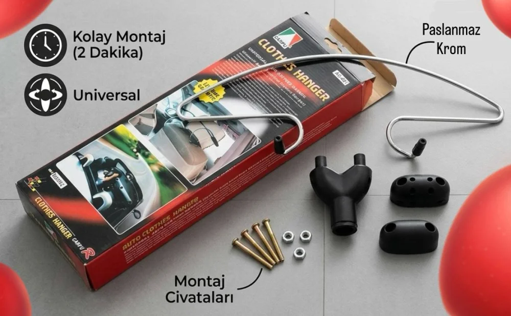 Monza Elbise Uyumlu Askısı