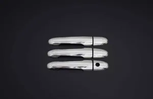 Mercedes-Benz Uyumlu Vito W639 2003 - 2014 Krom Kapı Kolu Kaplaması 3 Kapı