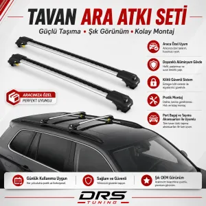 Dodge Journey Uyumlu Suv -9 Air 1 Ara Atkı Siyah - Görsel 2