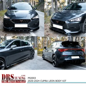 Cupra Leon 2020 - 2024 Body Kit Parlak Siyah - Görsel 3