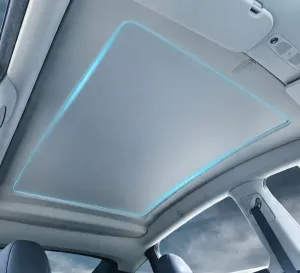 Tesla Model Y Elektrikli Tavan Perdesi / PEON32 - Görsel 2