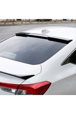 Honda accord uyumlu cam üstü spoiler piano black 2018+ thumb 4